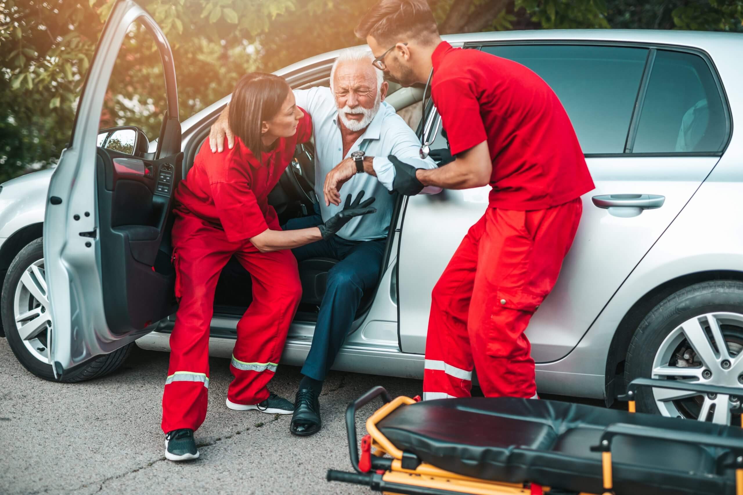 Lower back pain from car accident