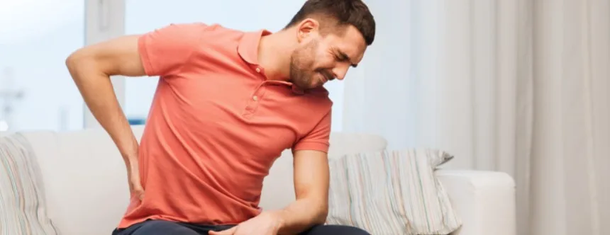 Doctor in Back Pain