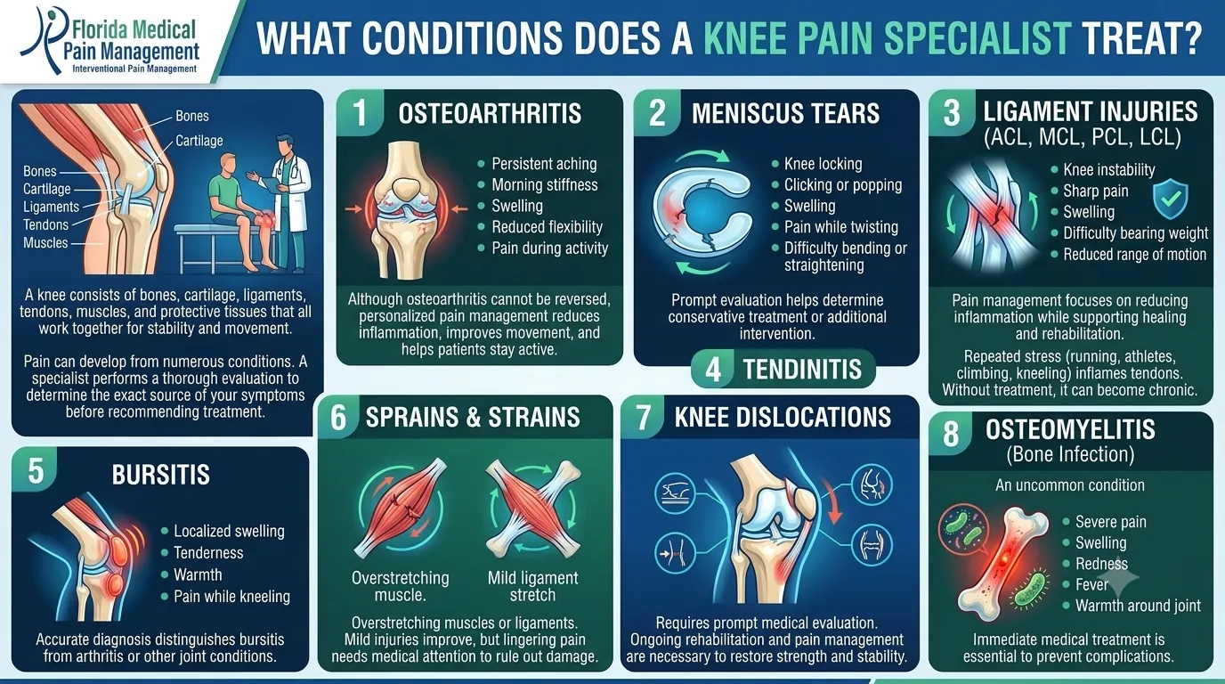 knee pain specialist near me